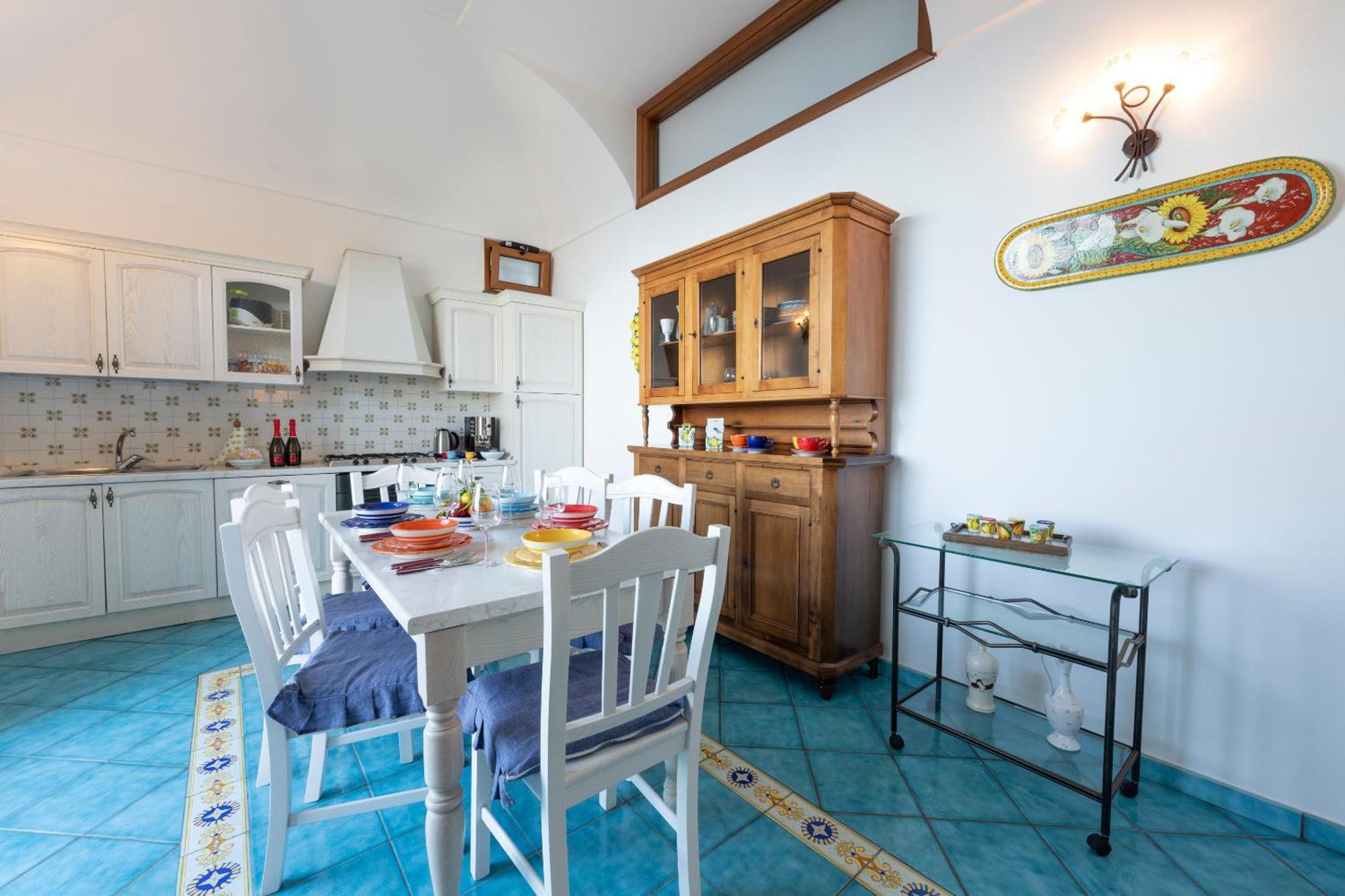 La Cascina - Villa Nenno Conca dei Marini Exteriör bild