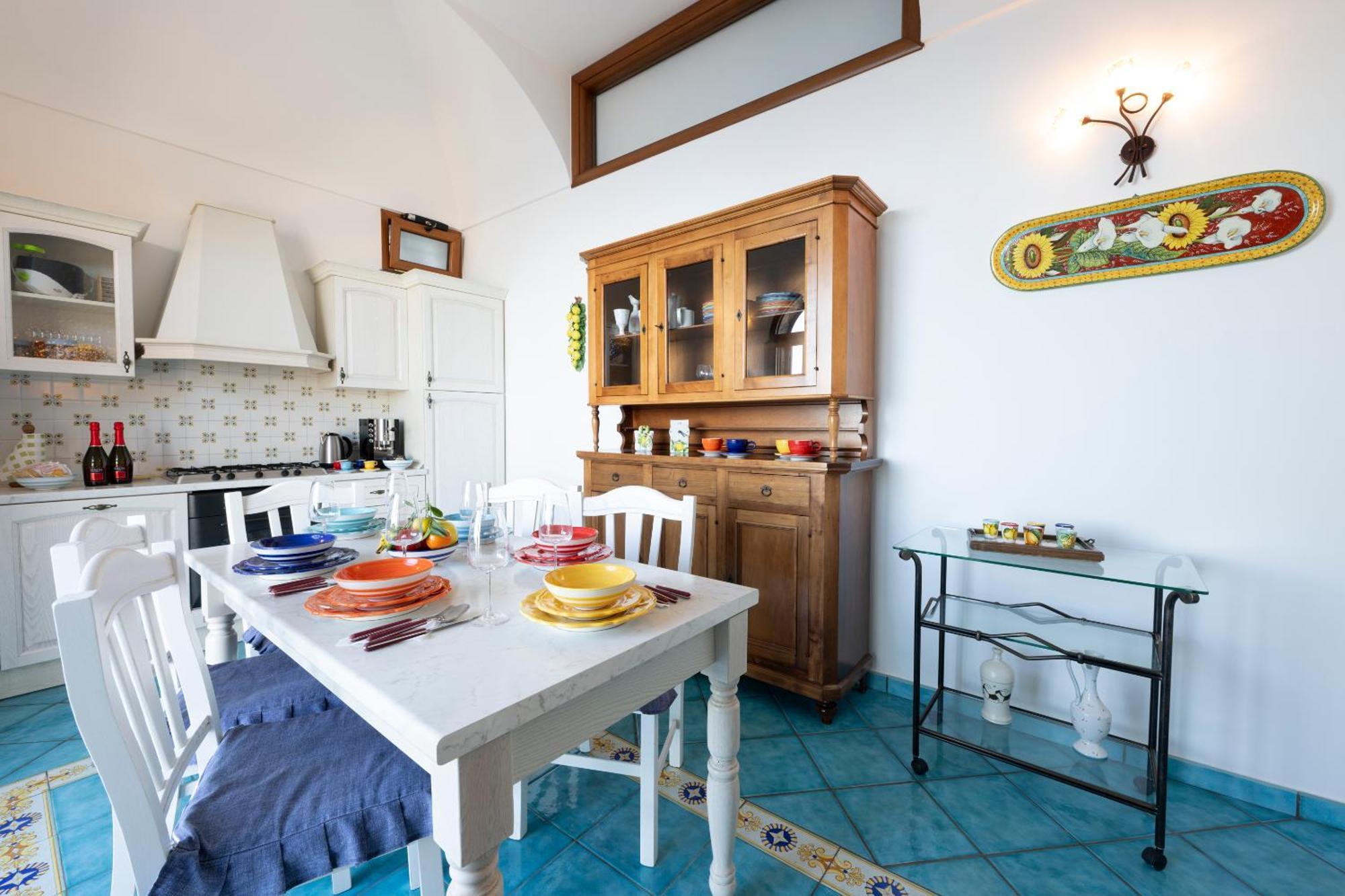 La Cascina - Villa Nenno Conca dei Marini Exteriör bild