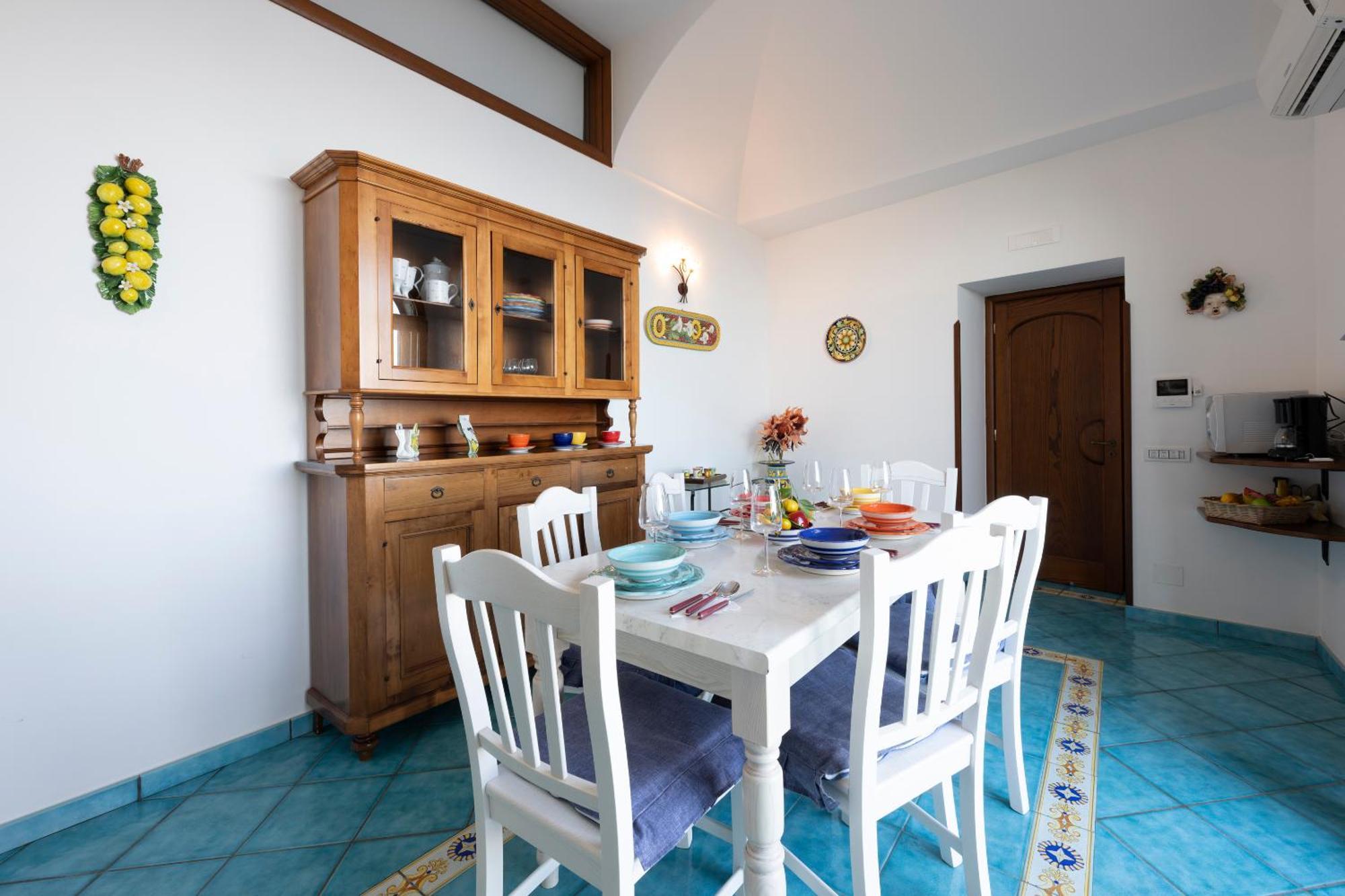La Cascina - Villa Nenno Conca dei Marini Exteriör bild