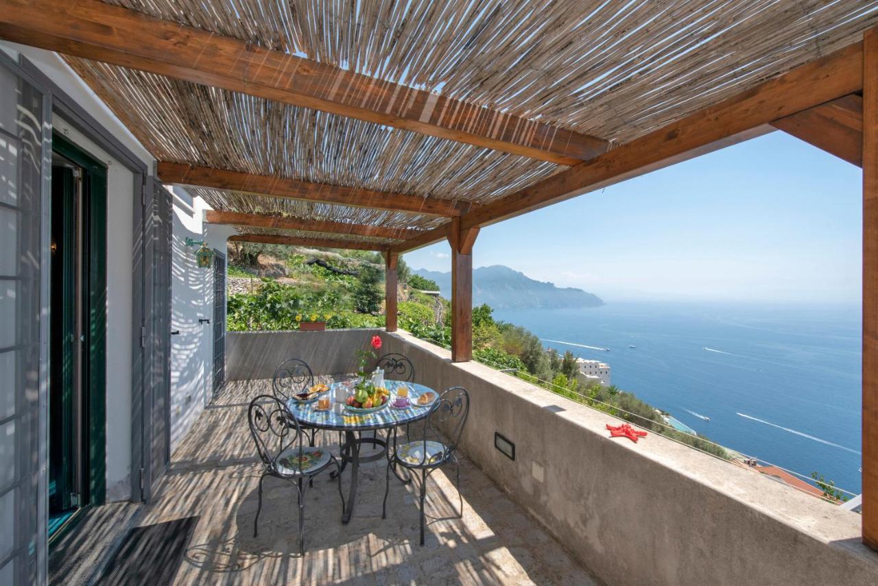 La Cascina - Villa Nenno Conca dei Marini Exteriör bild